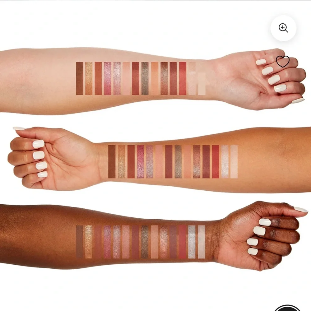 SIGMA Warm Neutrals Eyeshadow Palette w/Dual Ended Brush NIB $65